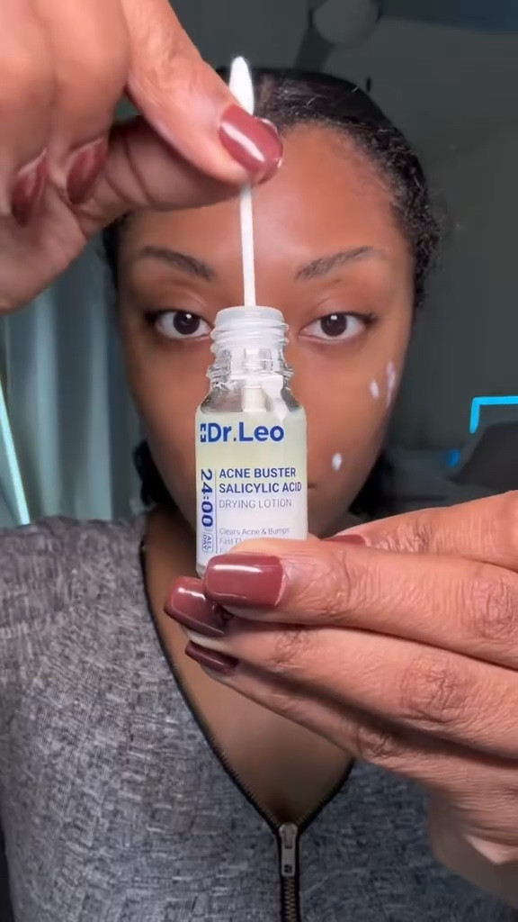 This acne drying lotion actually cleared up my pimple overnight and it has niacinamide to fade your dark spots from acne scars #drleodryinglotion #salicylicacid #acne #skincare #acnetreatment 

#LTKselfcare #LTKSaleAlert #LTKBeauty