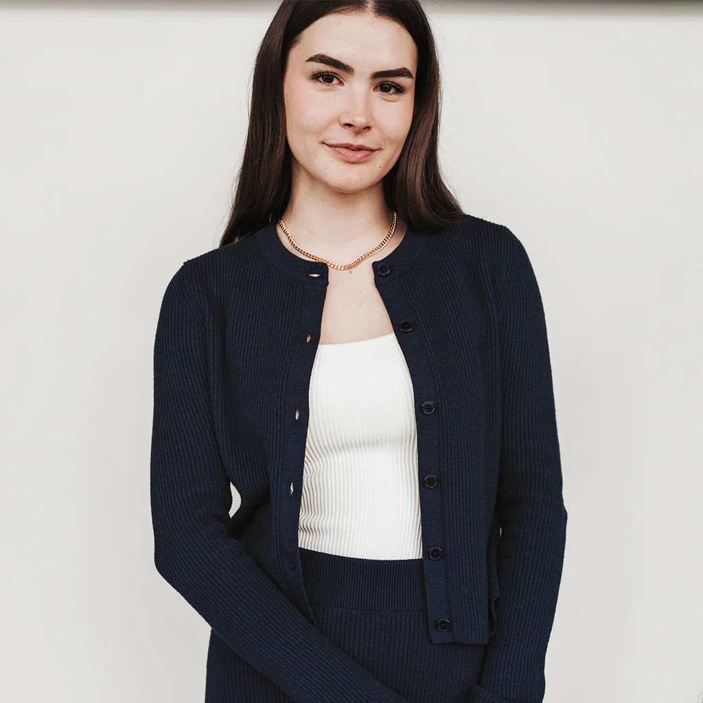 The Capsule Cardigan Twilight | Poppy Barley