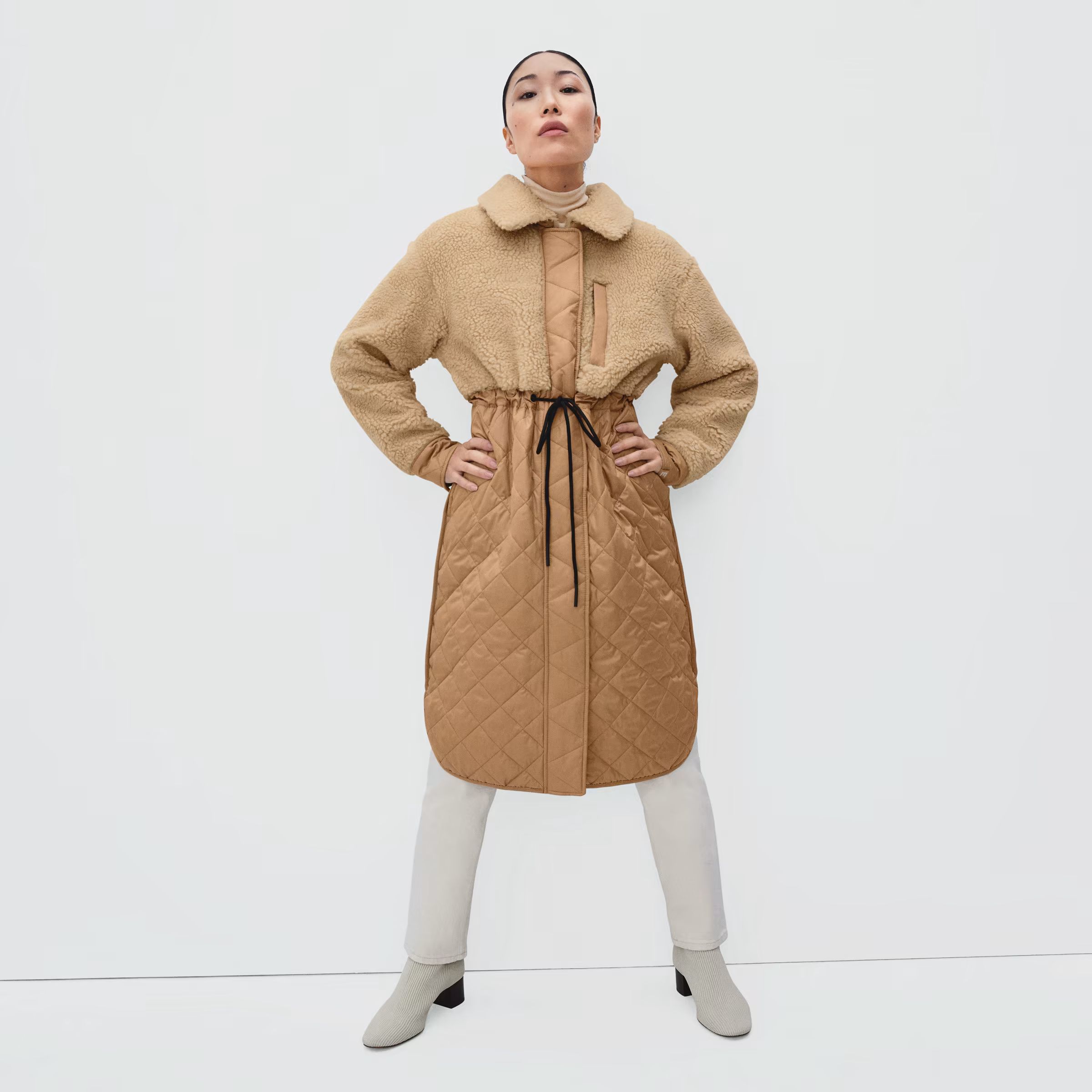 The Quilted Teddy Coat | Everlane