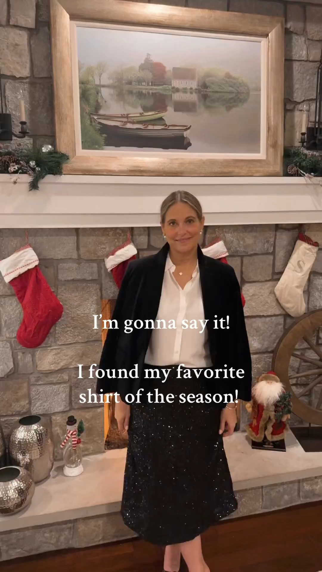 This gorgeous silk shirt is under $70 grab now for your holiday outfits! 


#LTKSeasonal #LTKWatchNow #LTKSaleAlert