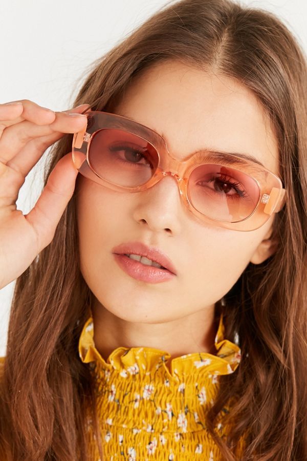 Crap Eyewear The Velvet Mirror Crystal Square Sunglasses | Urban Outfitters (US and RoW)