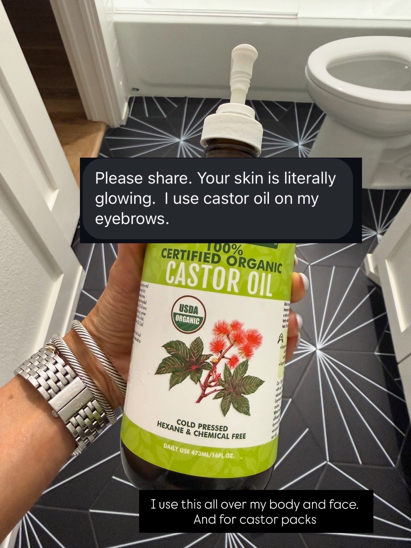 I use this castor oil everyday it’s the best I’ve repurchased 5 times  

#LTKBeauty