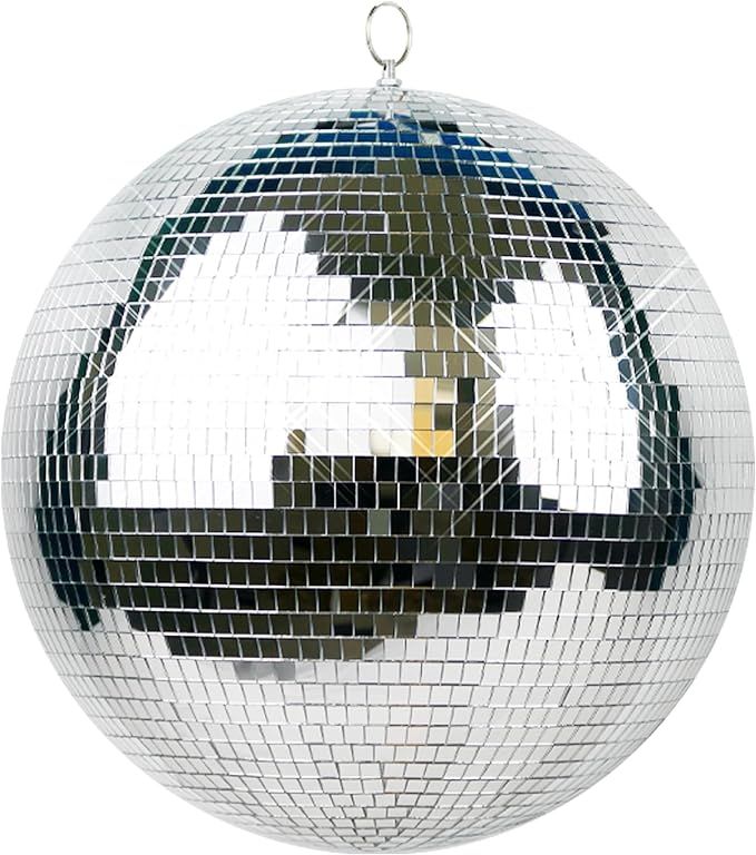 Youdepot Disco Ball Mirror Ball 12 inch Mirror Ball Large Disco Ball Disco Ball 12 inch,Hanging P... | Amazon (US)
