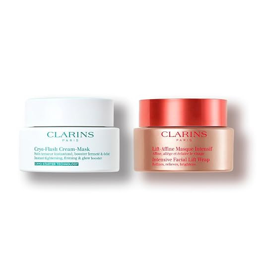 CLARINS Cryo-Flash Face Mask | Visible Lift Effect in 10 Minutes* | Visibly Minimizes Pores | Boo... | Amazon (US)