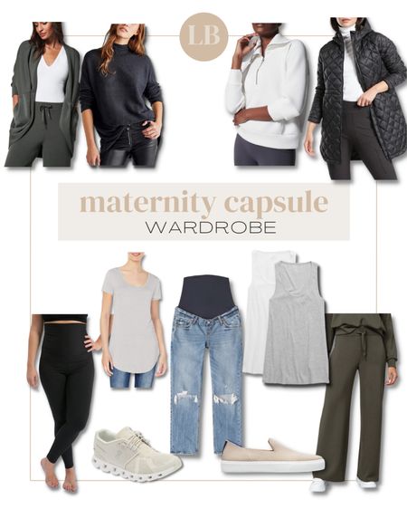 A maternity capsule wardrobe, featured on the blog

#LTKbump
