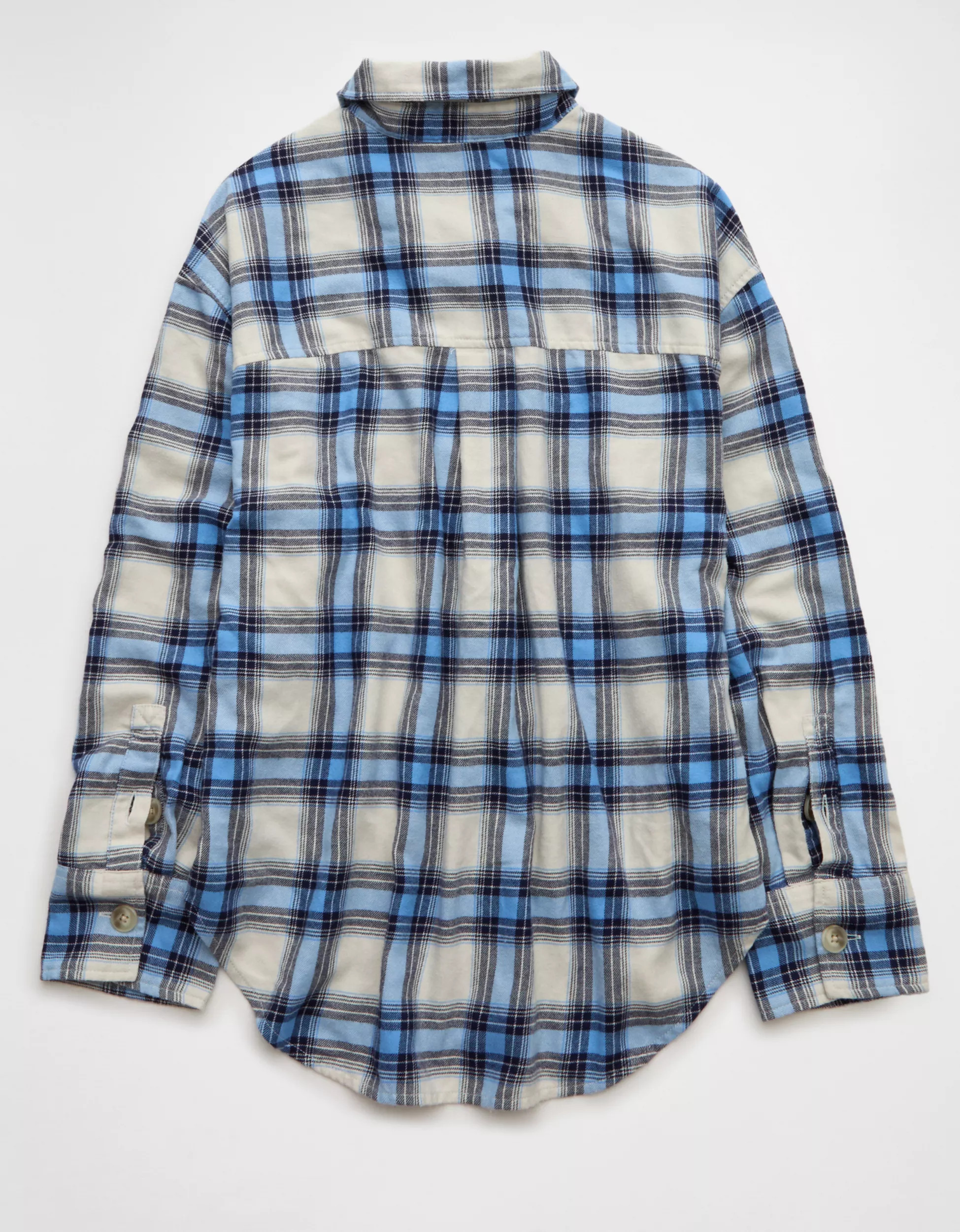 AE Plaid Button-Up Shirt | American Eagle Outfitters (US & CA)