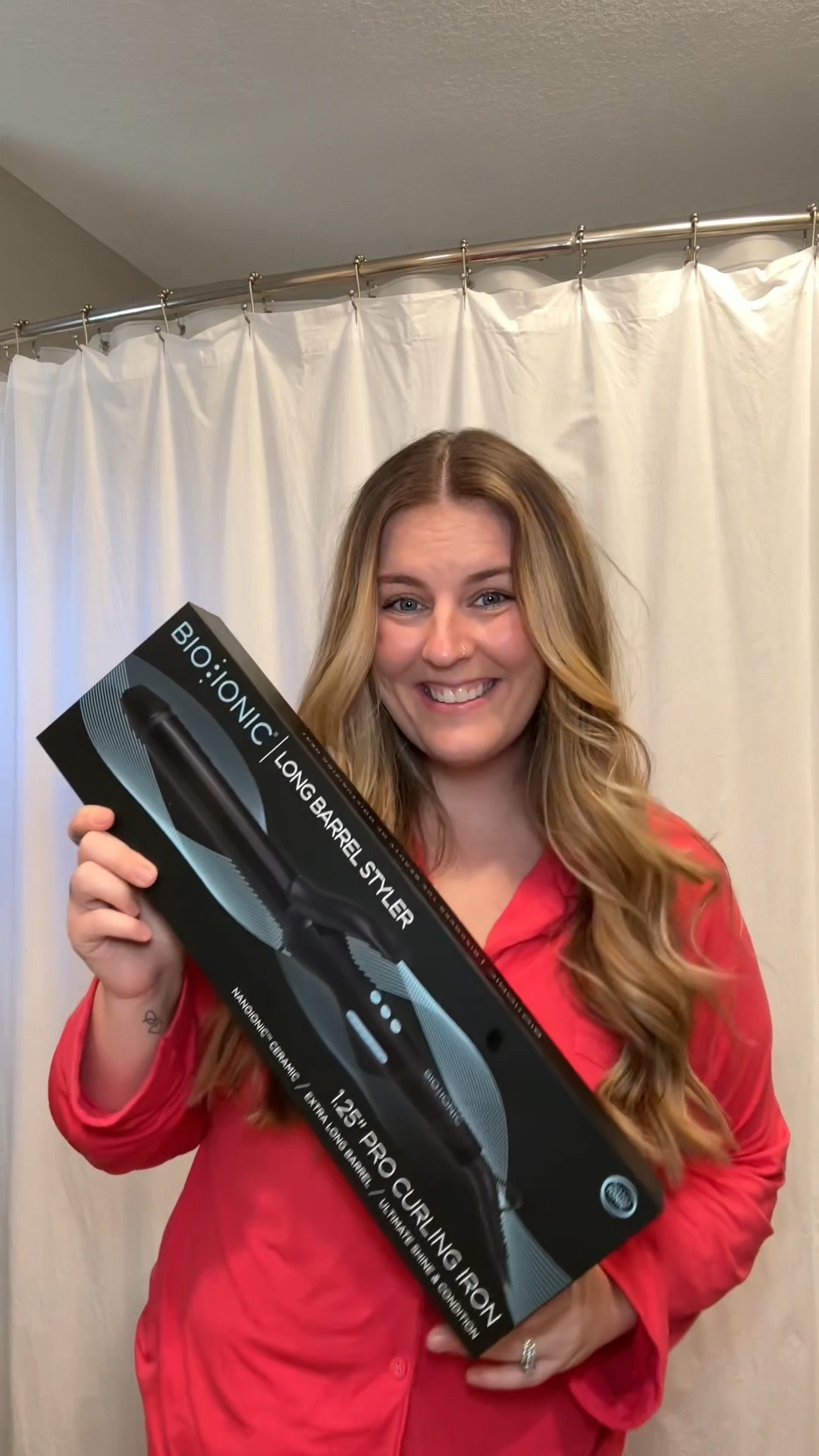 Fun fact: I didn’t learn how to curl my hair until I was 25. 

@BioIonicOfficial long barrel curling iron is my favorite way to curl my hair. The extended length barrel quickly creates loose, modern curls and waves and makes it easier to style long hair. I have the 1.25” barrel. 

#curlingiron #curlyhair #curlinghair #bioionictools #CapCut 

#LTKGiftGuide #LTKBeauty