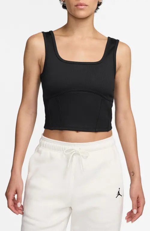 Nike Crop Tank in Black at Nordstrom, Size Small | Nordstrom