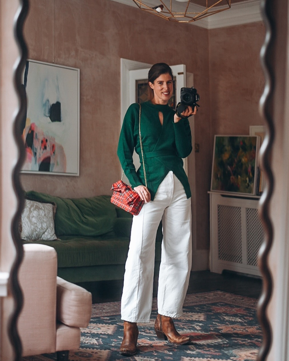 I think this knit is very cool 👌 

I’m wearing S/M in the green jumper but just tied it a lot tighter than the pic on site - it’d fit up to a 12 I reckon

Wearing 6L in the jeans 



#LTKpartywear #LTKuk #LTKwinter