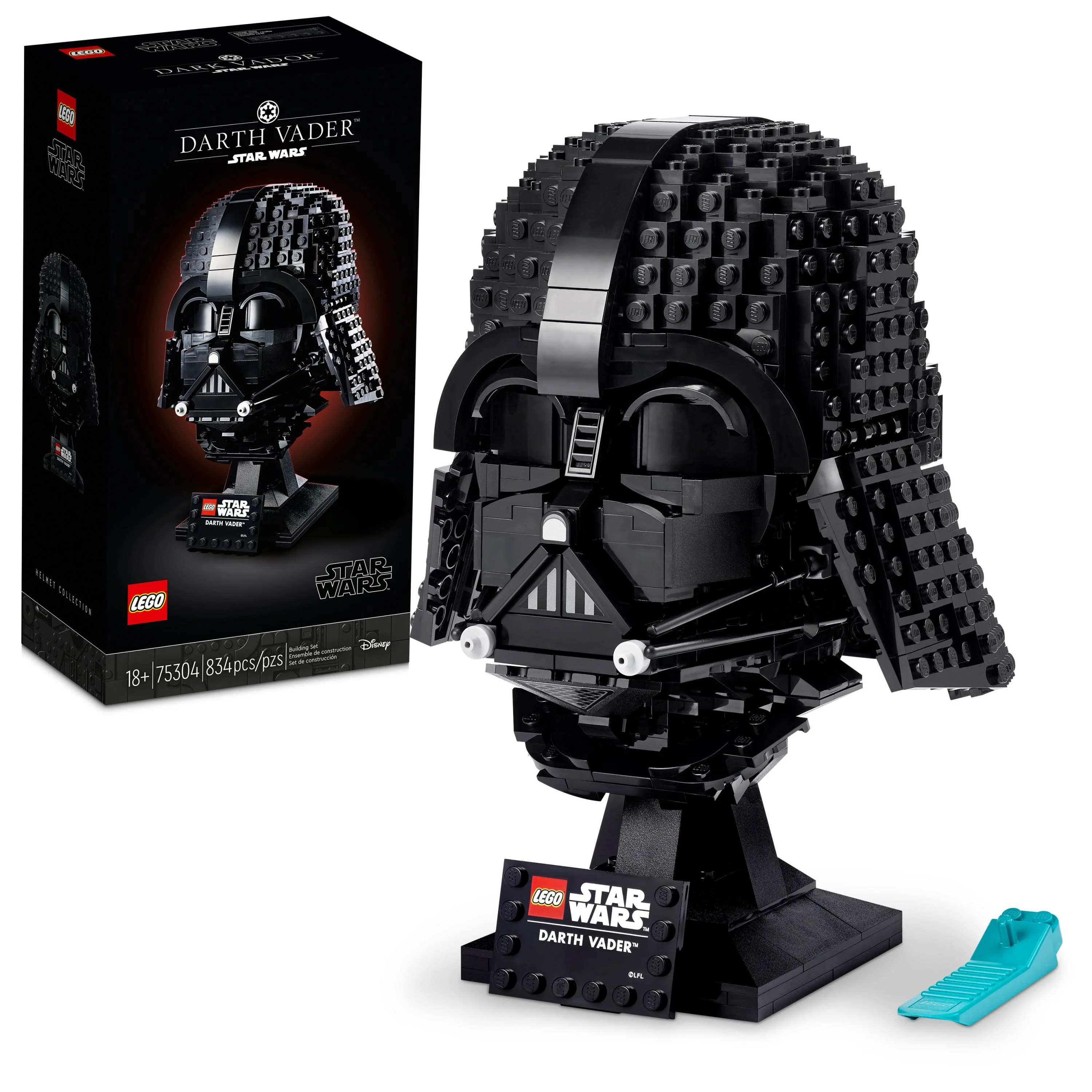 LEGO Star Wars Darth Vader Helmet 75304 Set, Mask Display Model Kit for Adults to Build, Gift Ide... | Walmart (US)