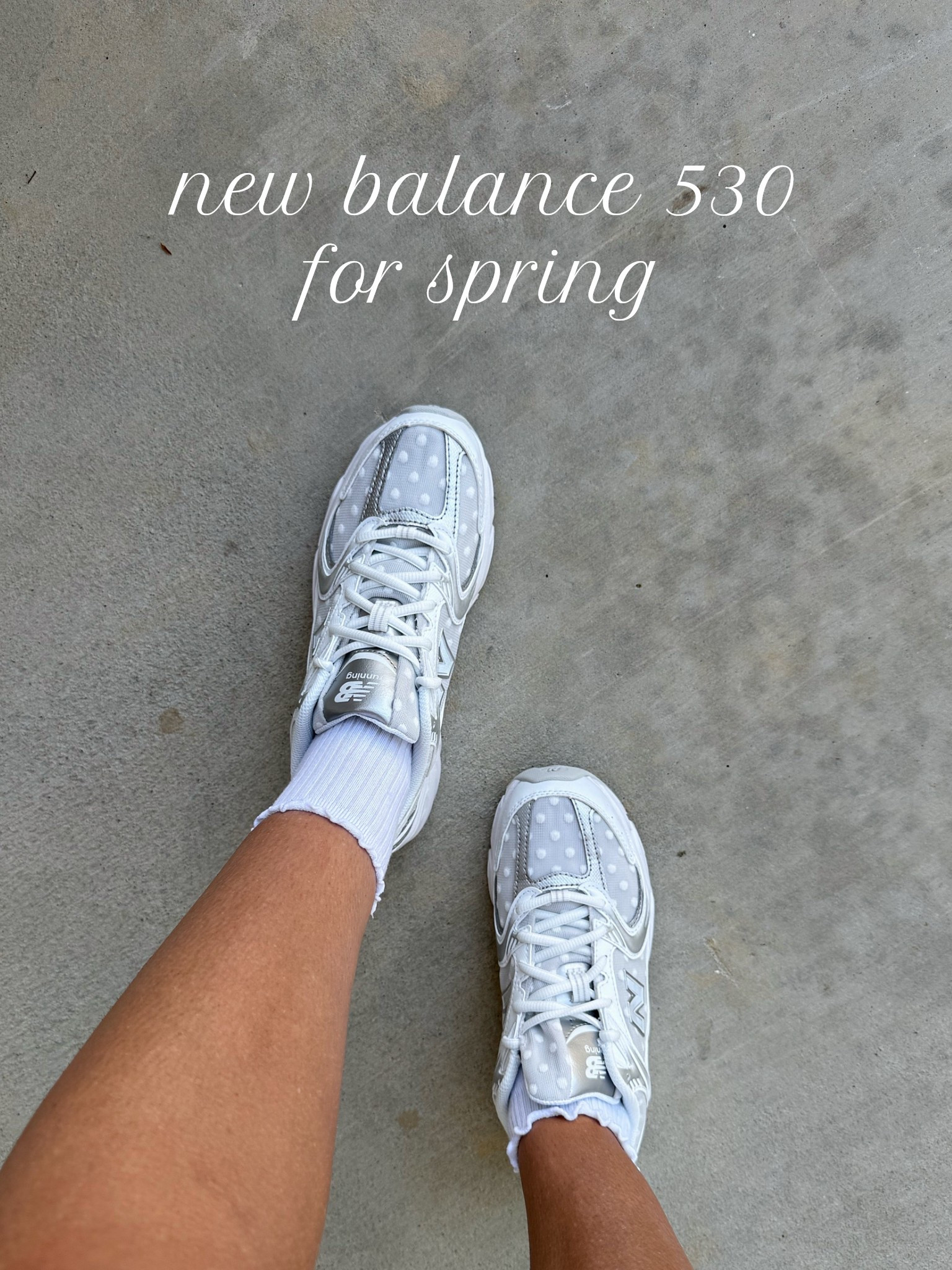These polkadot new balance are literally me in a shoe!!! Perfect for spring and summer 

Polka dot new balance, new balance 530, spring sneaker 