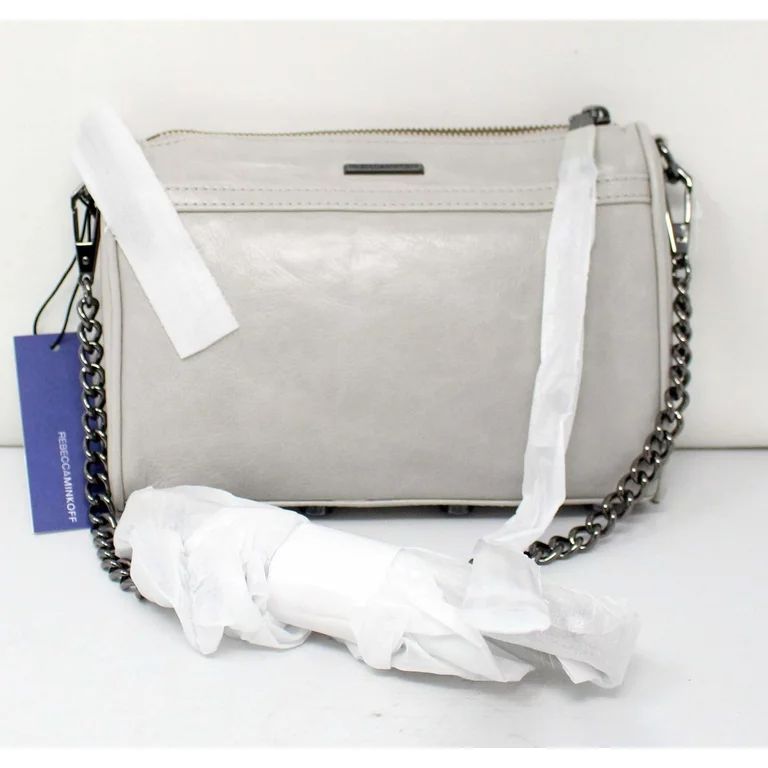 Rebecca Minkoff Mini Mac Small Leather Crossbody Handbag Putty | Walmart (US)