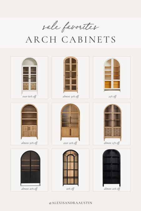 My favorite arch cabinets currently on sale!

Home finds, deal of the day, home refresh, living room refresh, arch cabinet, wood furniture, neutral home, Memorial Day sale, Wayfair, Urban Outfitters, Arhaus, Kathy Kuo, Magnolia, spring refresh, shop the look!

#LTKHome #LTKSeasonal #LTKSaleAlert