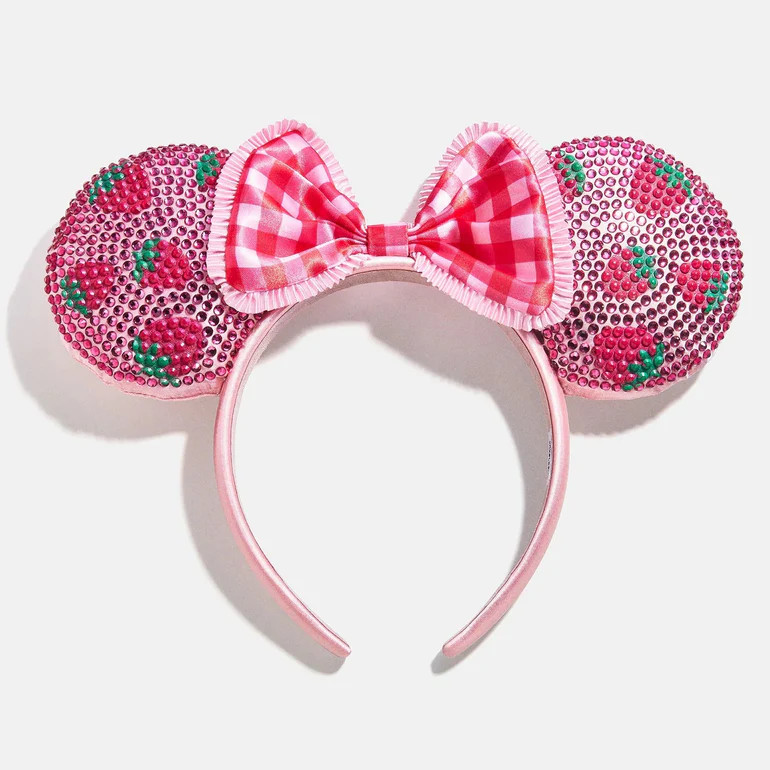 Disney Minnie Mouse Strawberry Ears Headband - Minnie Mouse Strawberry | BaubleBar