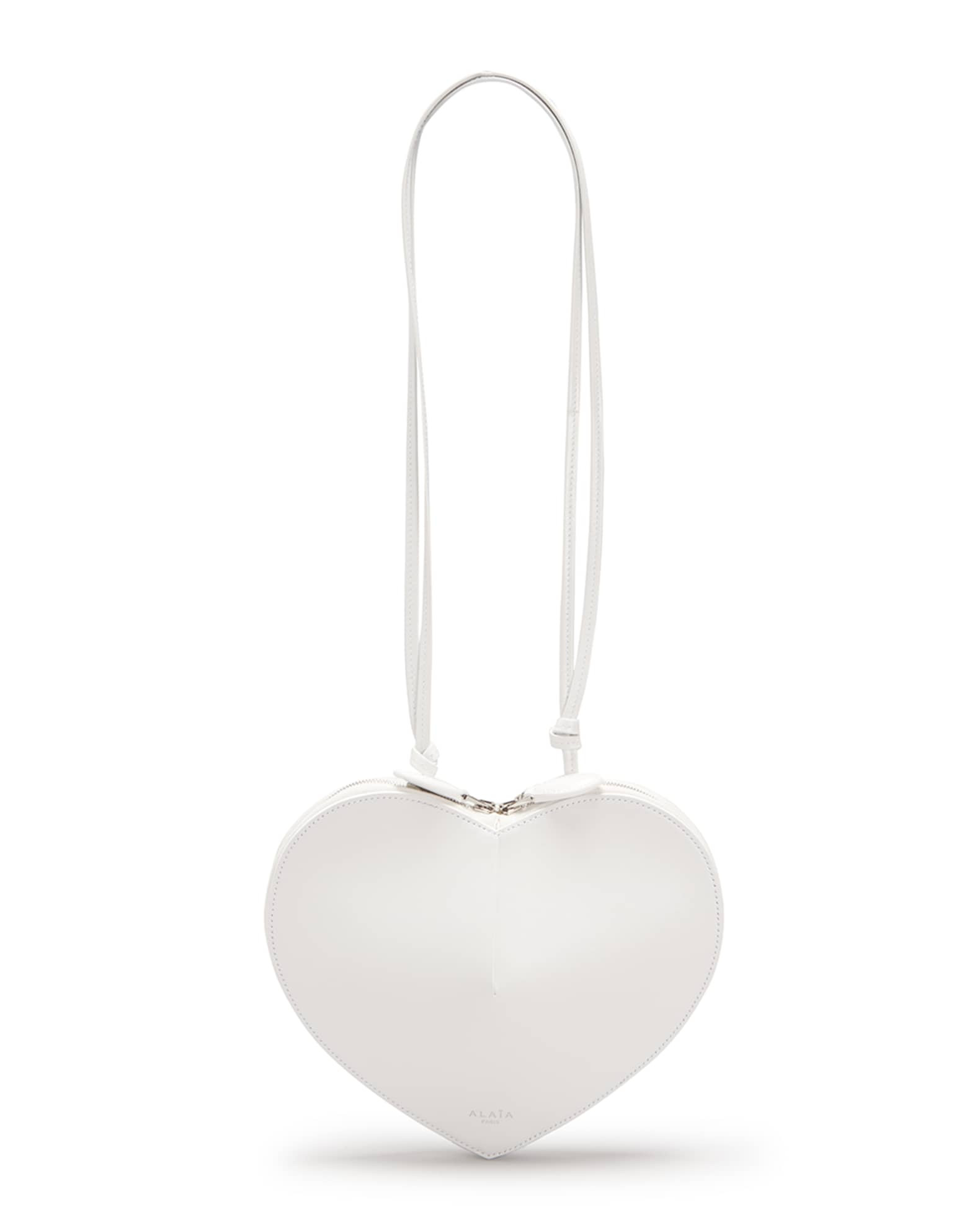 Heart Leather Shoulder Bag | Neiman Marcus