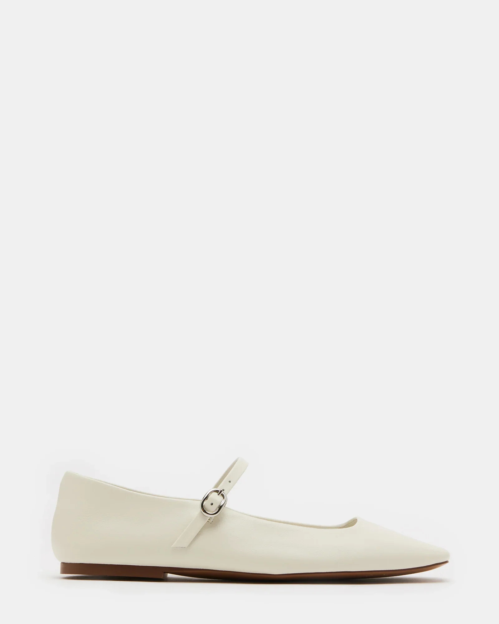 MAPLE Natural Leather Ballet Flats | Women's Designer Flats | Steve Madden (Canada)
