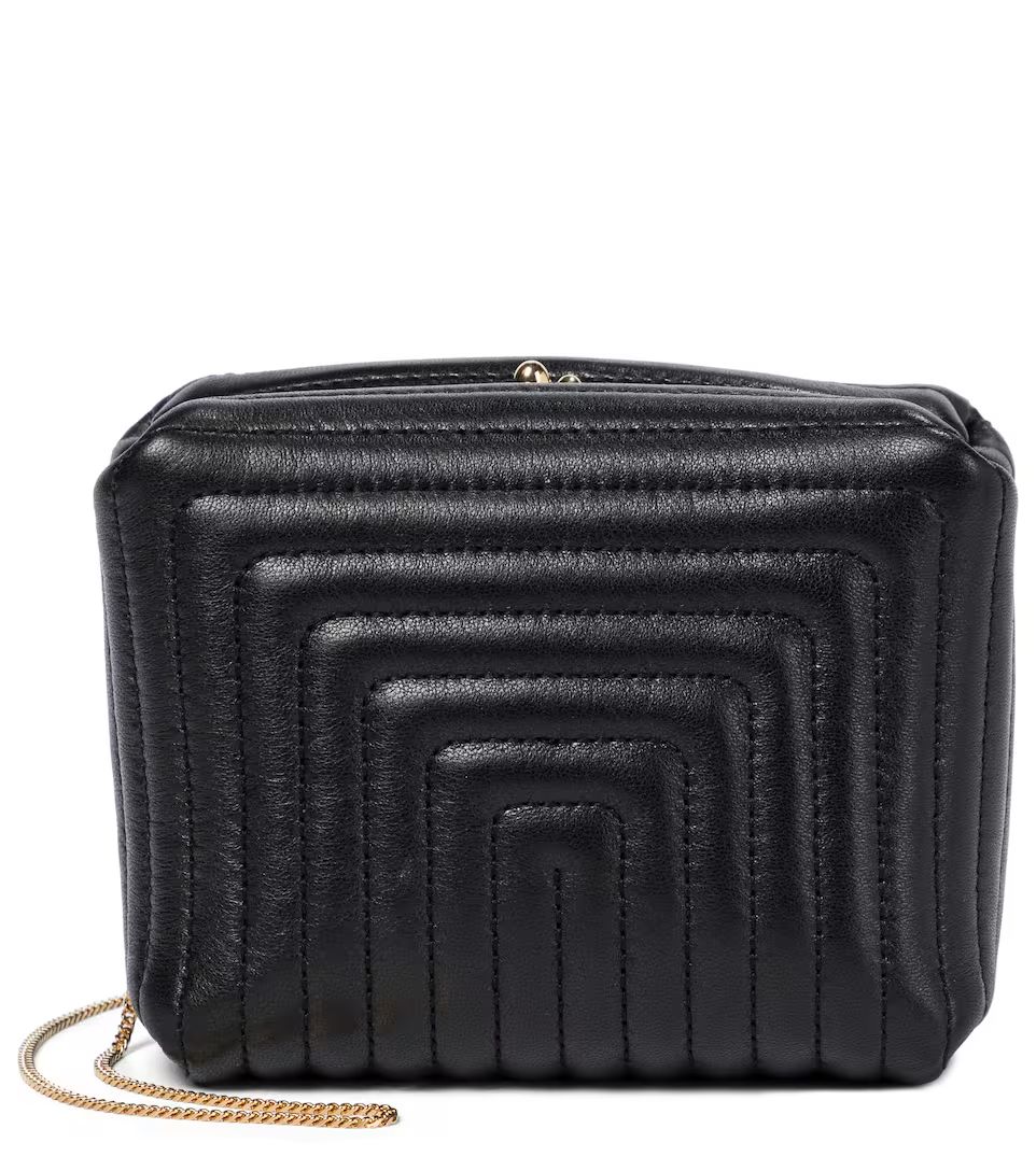 Quilted leather clutch | Mytheresa (US/CA)