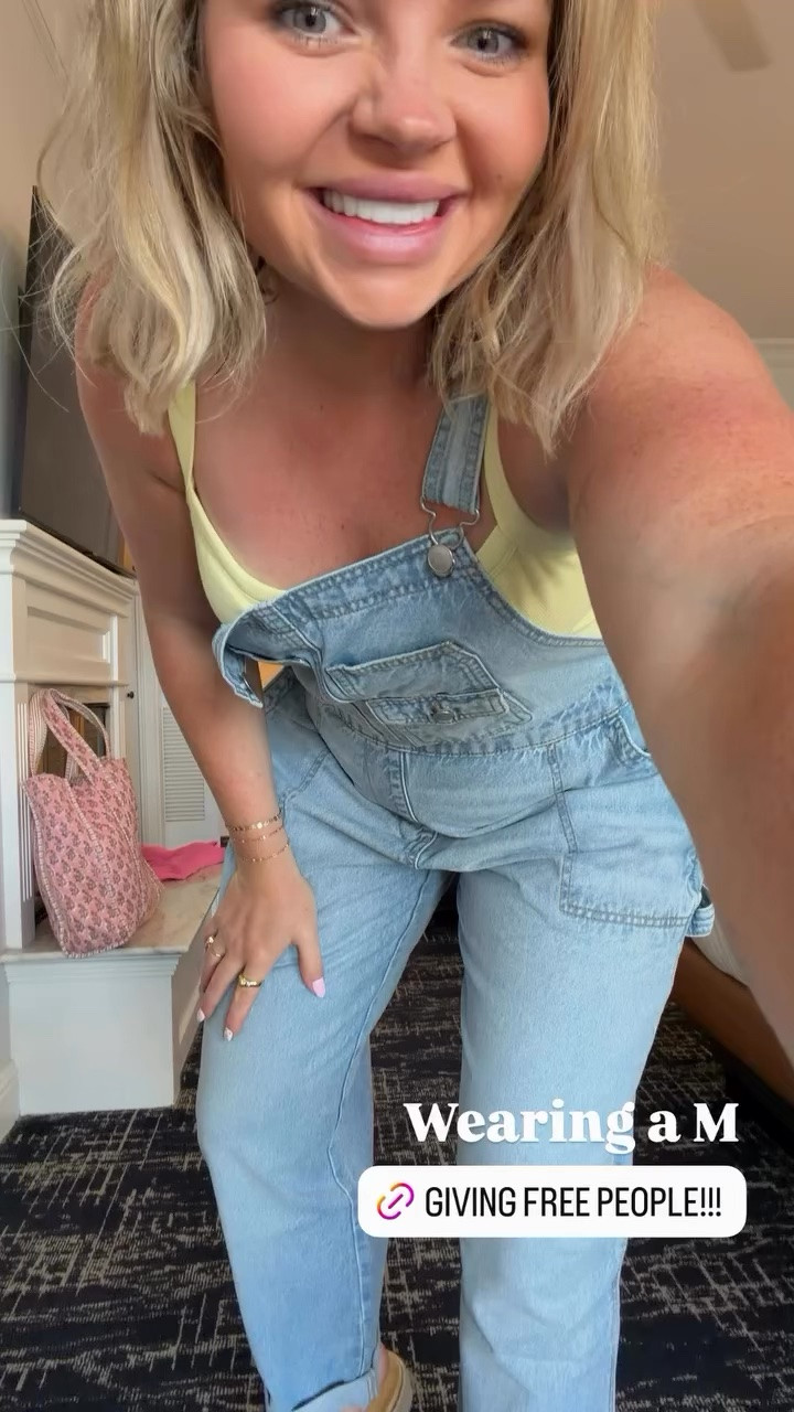 These overalls are giving Free People vibes!! In a medium.

#LTKMidsize