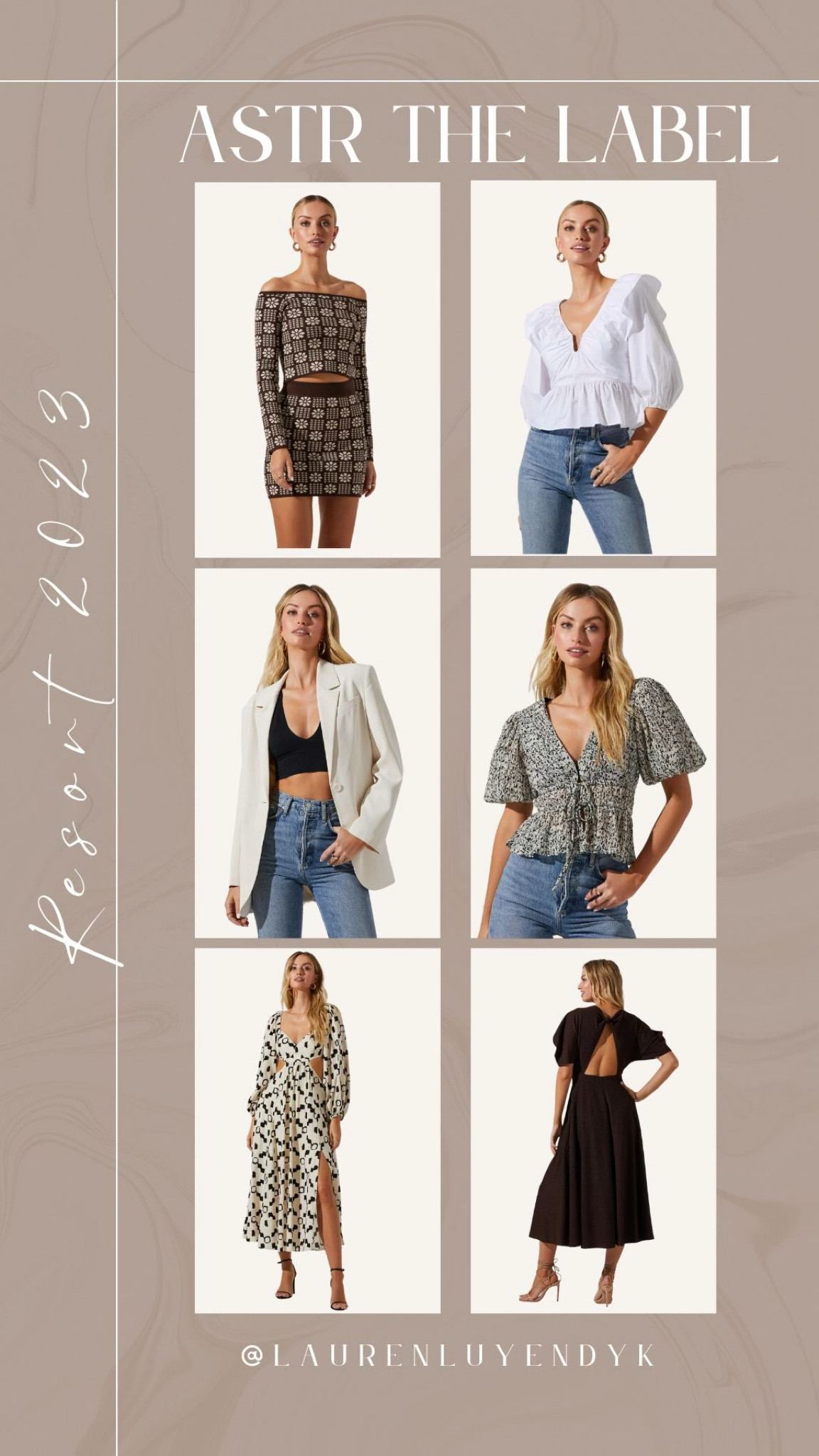 my picks from astr’s resort 2023 collection😍

#LTKSeasonal #LTKstyletip #LTKwedding