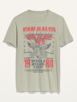 Van Halen&#x2122; &#x22;1980 World Invastion Tour&#x22; Gender-Neutral T-Shirt for Adults | Old Navy (US)