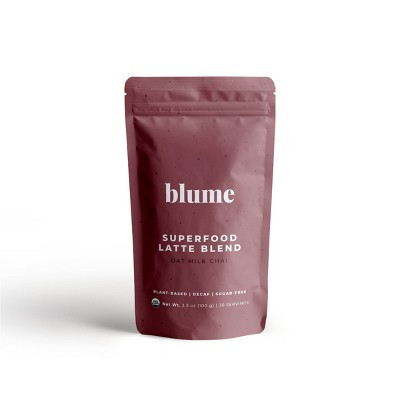 Blume Superfood Latte Powder Oat Milk Chai - 3.5oz | Target
