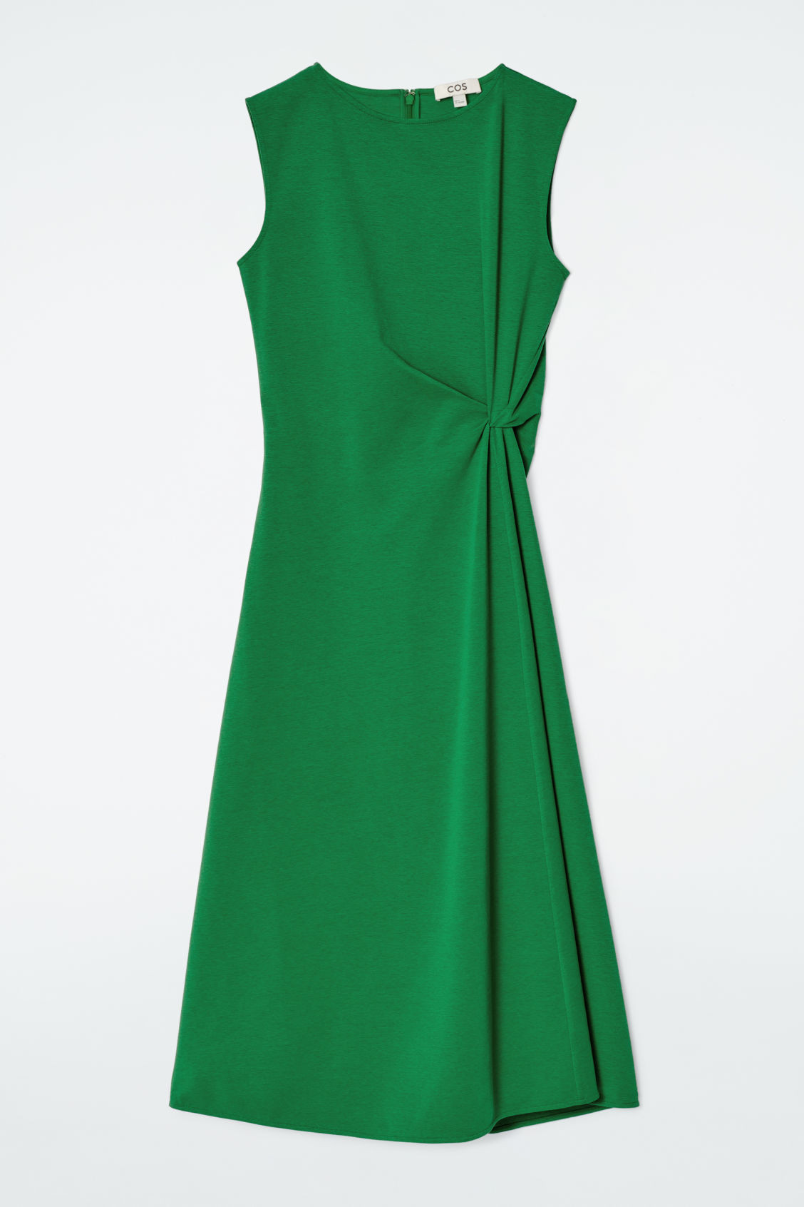 TWIST-DETAIL MIDI DRESS | COS (US)