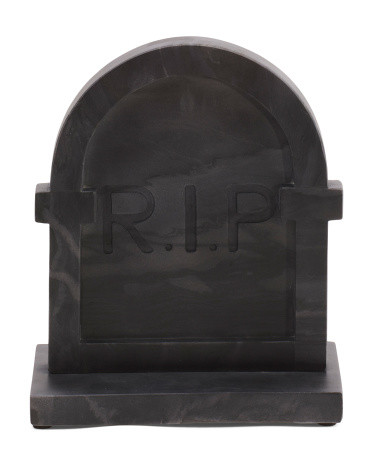 Marble Rip Tombstone | Halloween | Marshalls | Marshalls