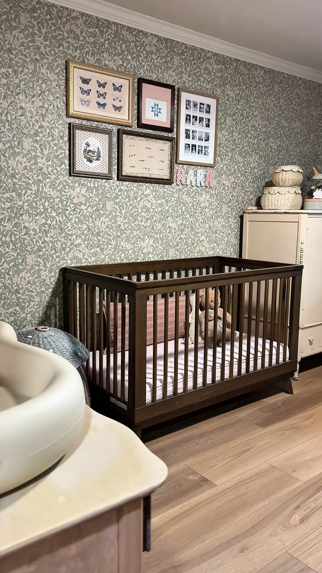 DIY clay nursery letters