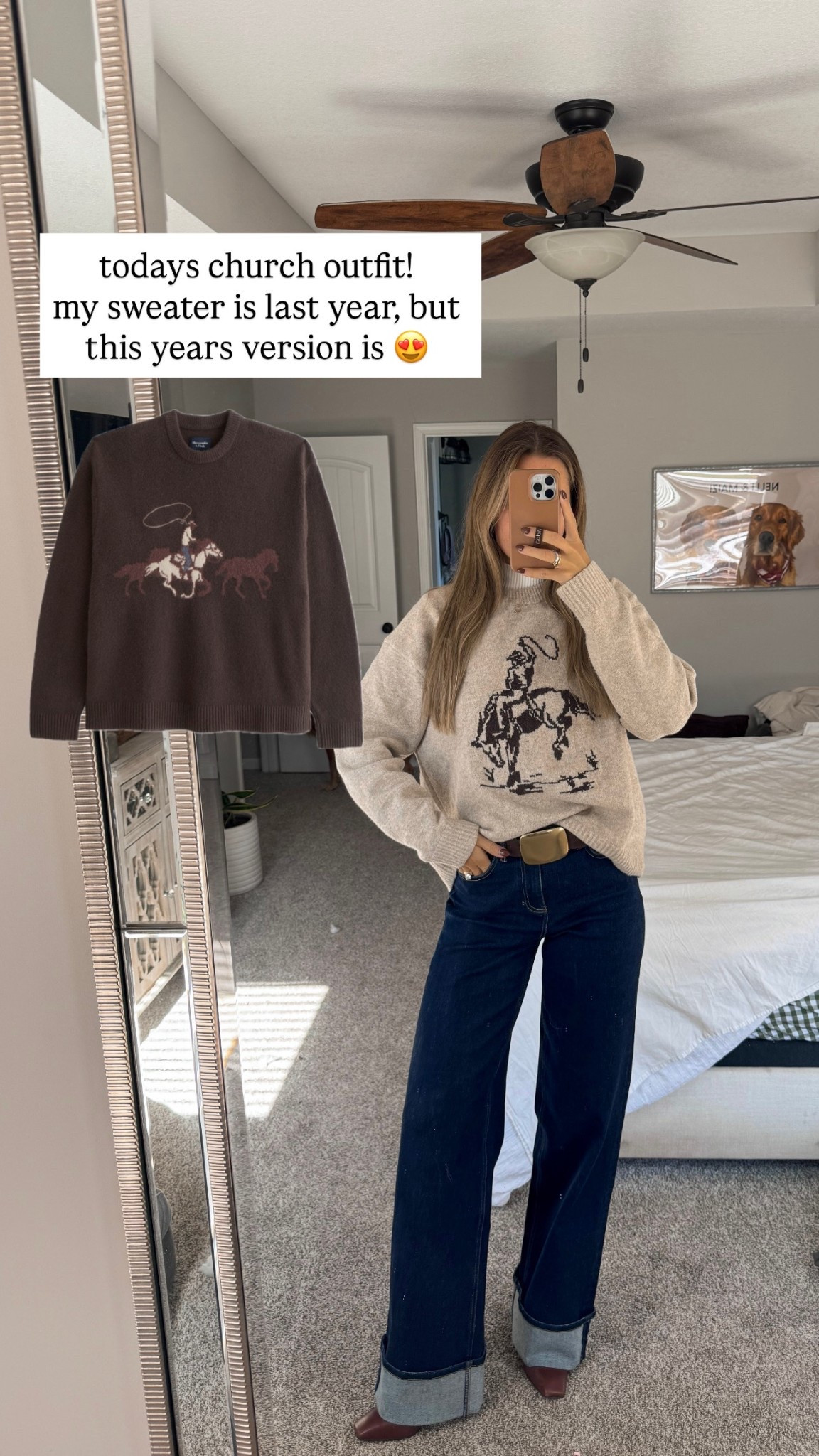 church ootd - jeans in a 26/36 but i could do a 34 inseam easy! 

#LTKSeasonal #LTKStyleTip #LTKFindsUnder50