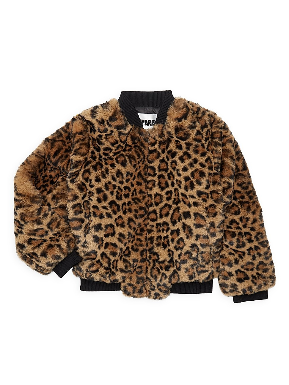 Apparis Little Girl's & Girl's Leopard Print Faux Fur Bomber - Leopard - Size 6 | Saks Fifth Avenue