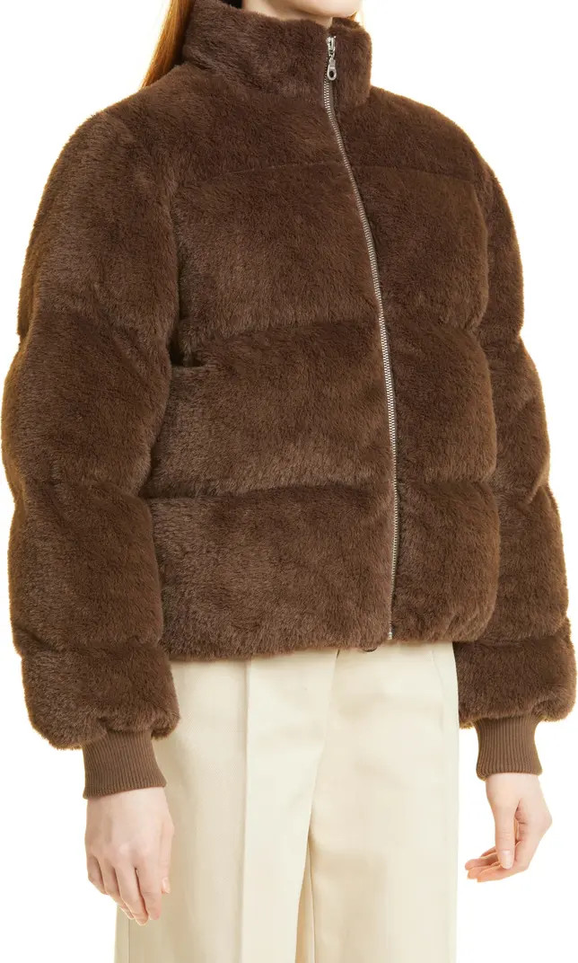 Stine Goya Faux Fur Puffer Jacket | Nordstrom | Nordstrom