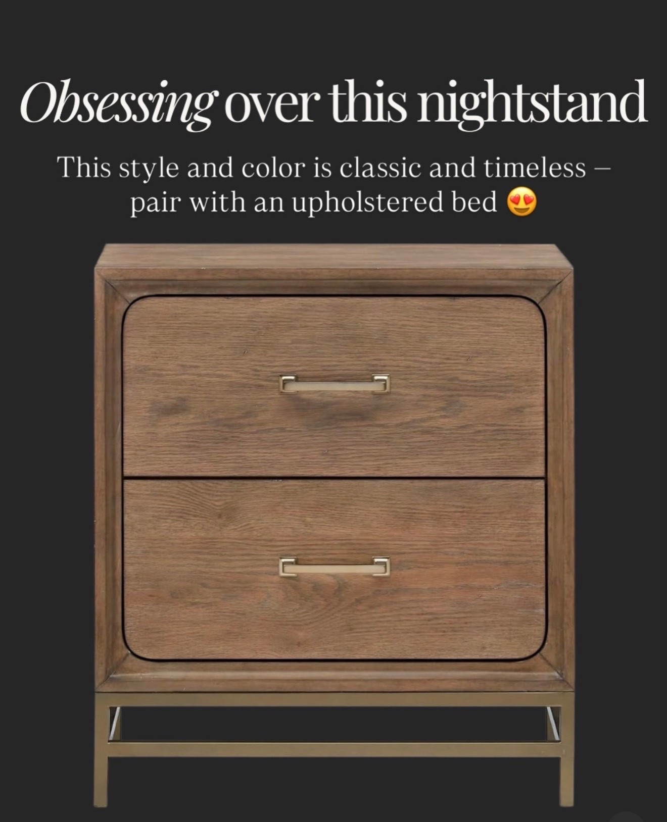 This nightstand from @Wayfair  is absolutely stunning!￼

#LTKSaleAlert #LTKHome