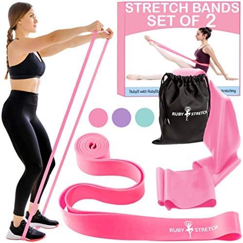 Stretch Bands for Dance and Ballet with Gift Box – Resistance Bands Set for Dancers, Ballerinas... | Amazon (US)