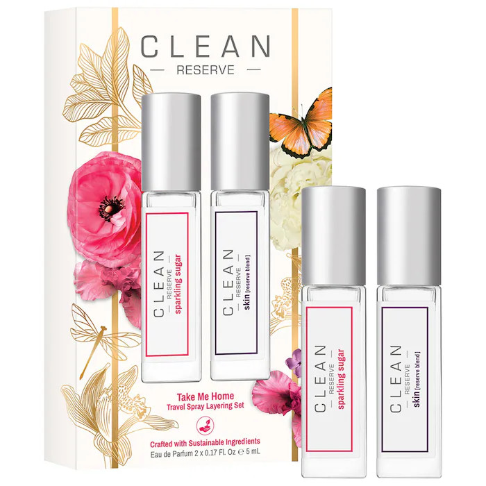RESERVE Take Me Home Travel Spray Fragrance Duo Set - CLEAN RESERVE | Sephora | Sephora (US)