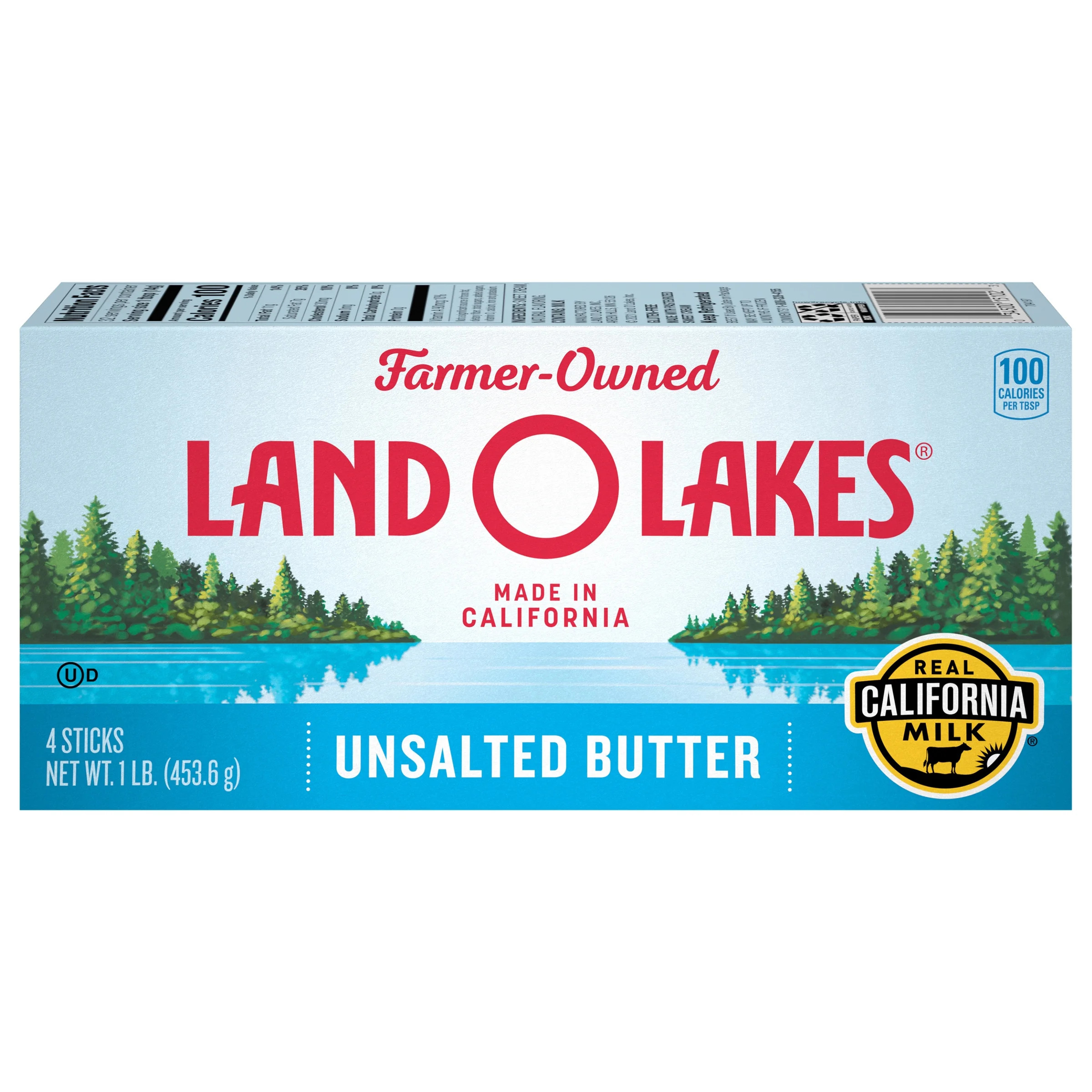 Land O Lakes Unsalted Stick Butter, 16 oz, 4 Sticks | Walmart (US)