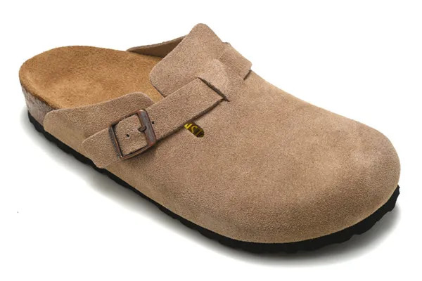 2022 leather bag head pull cork slippers female male summer anti-skid slippers lazy shoes lovers ... | DHGate