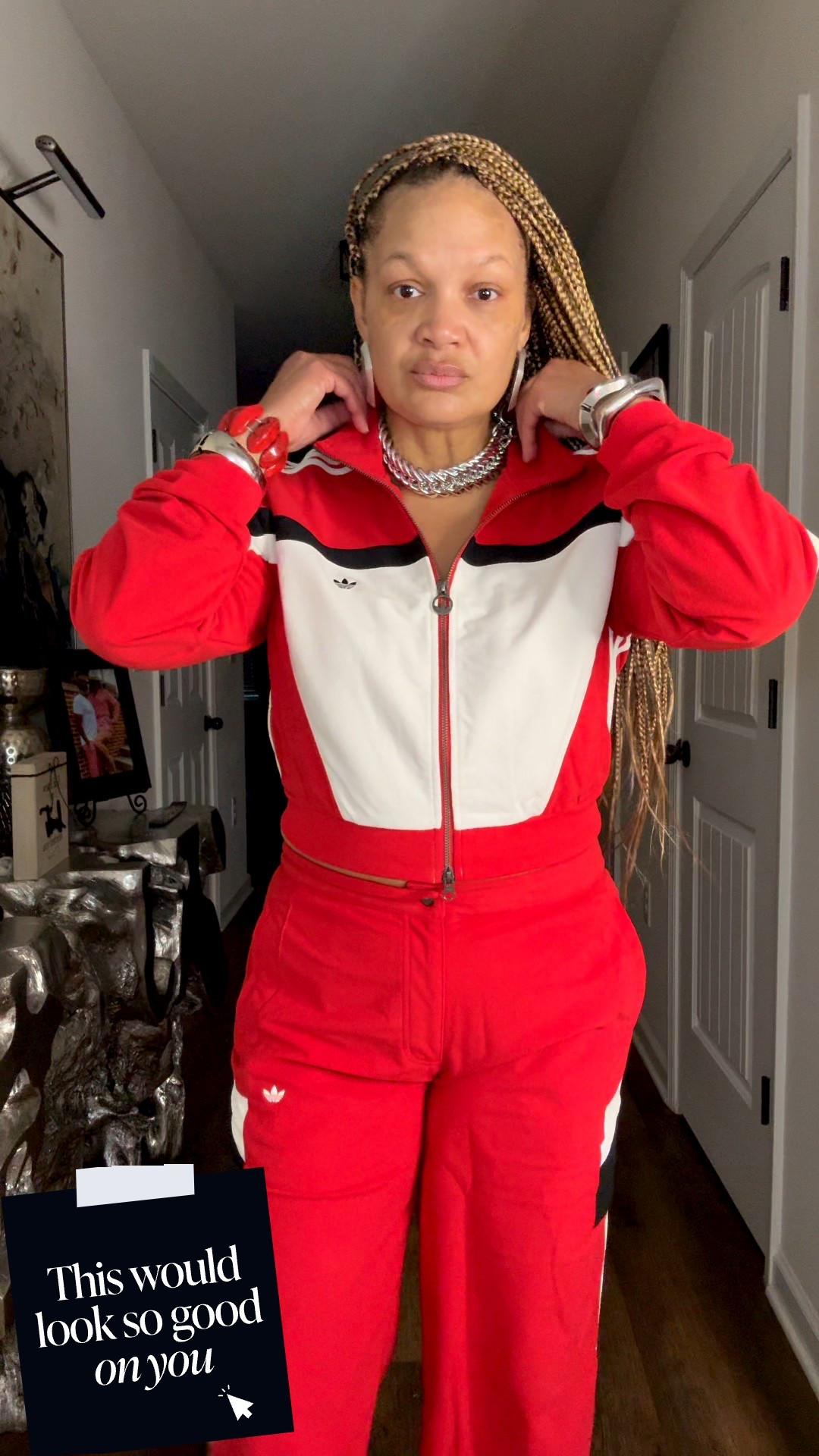 The Adidas Colorblock Tracksuit that’s about to takeover your feed.  #adidas #tracksuit #red #colorblock #retro #adidas3stripes #styleinspo #winter #holiday #cozy #chic #trendy #fashioninspo #highquality

#LTKActive #LTKMidsize #LTKHoliday
