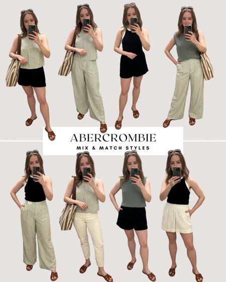 Abercrombie Shorts 25% off + 15% off everything else! Use code AFKATHLEEN for extra 15% off
Xs in all tops
Xs white and black shorts
25 short curve love striped pants
25 short curve love white jeans
#abercrombie

#LTKSeasonal #LTKStyleTip