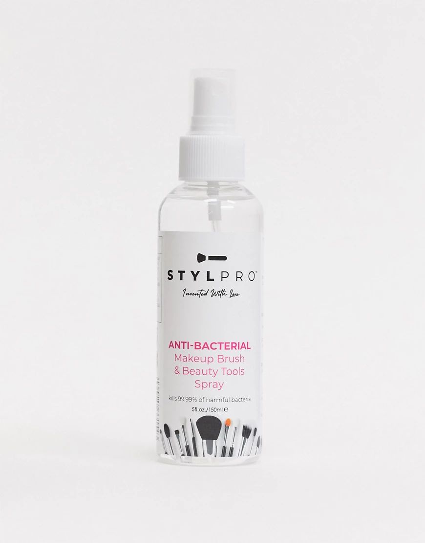 STYLPRO Anti-bacterial Makeup Brush Spray-No colour | ASOS (Global)
