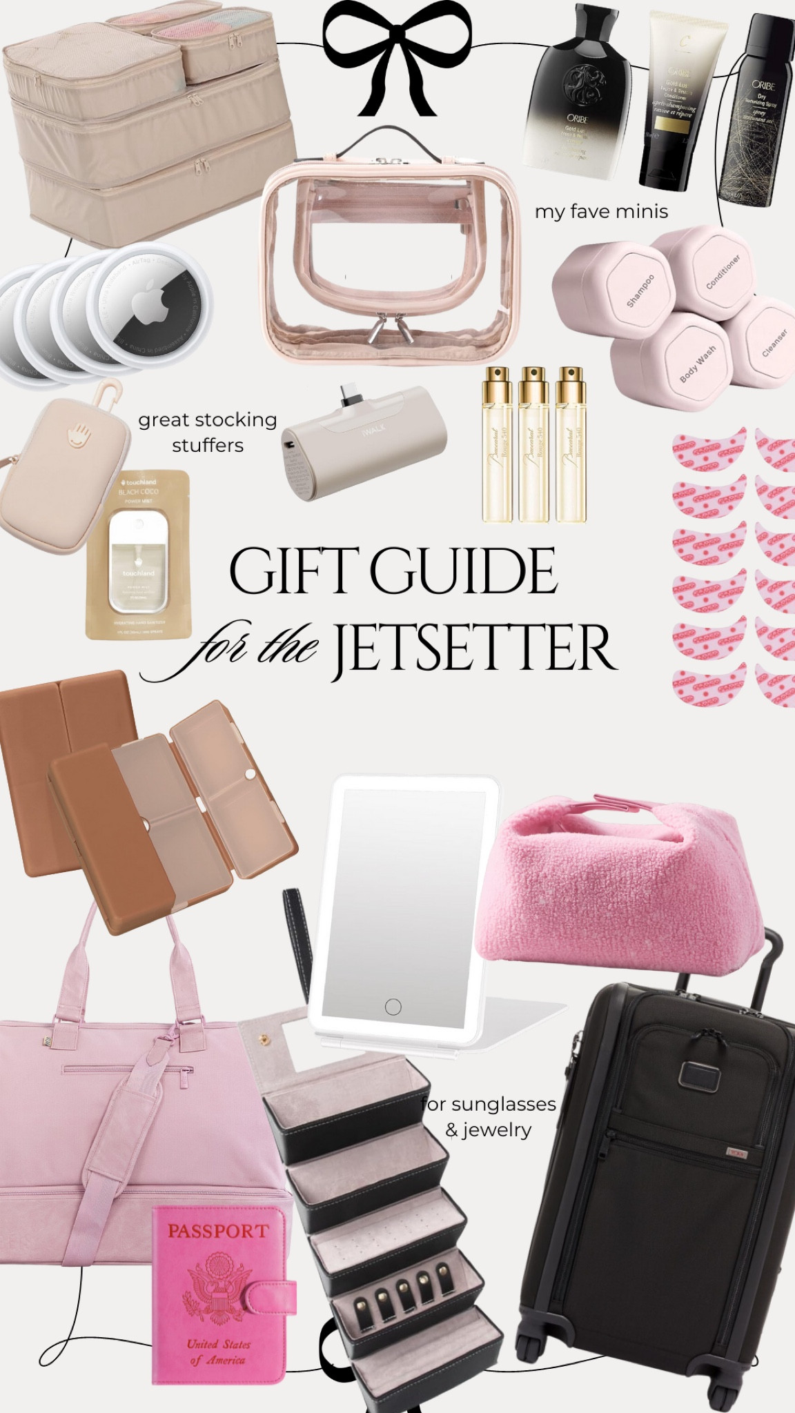 Gift guide for the jet setter ✈️ travel gifts they’ll lovee

#LTKGiftGuide #LTKTravel #LTKFindsUnder100