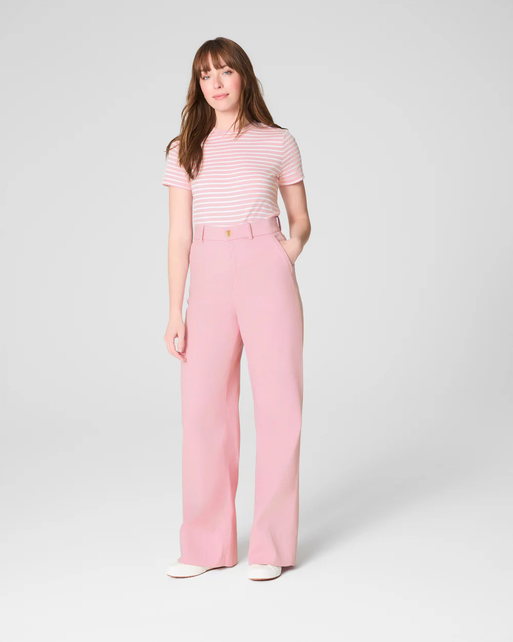SPANXsupersmooth™ Stretch Twill Wide Leg Pant | Spanx