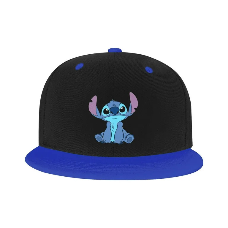 Stitch Kid'S Cartoon Baseball Cap,Adjustable Hip Hop Hat Flat Brim, Breathable Sun Hat For Boys G... | Walmart (US)