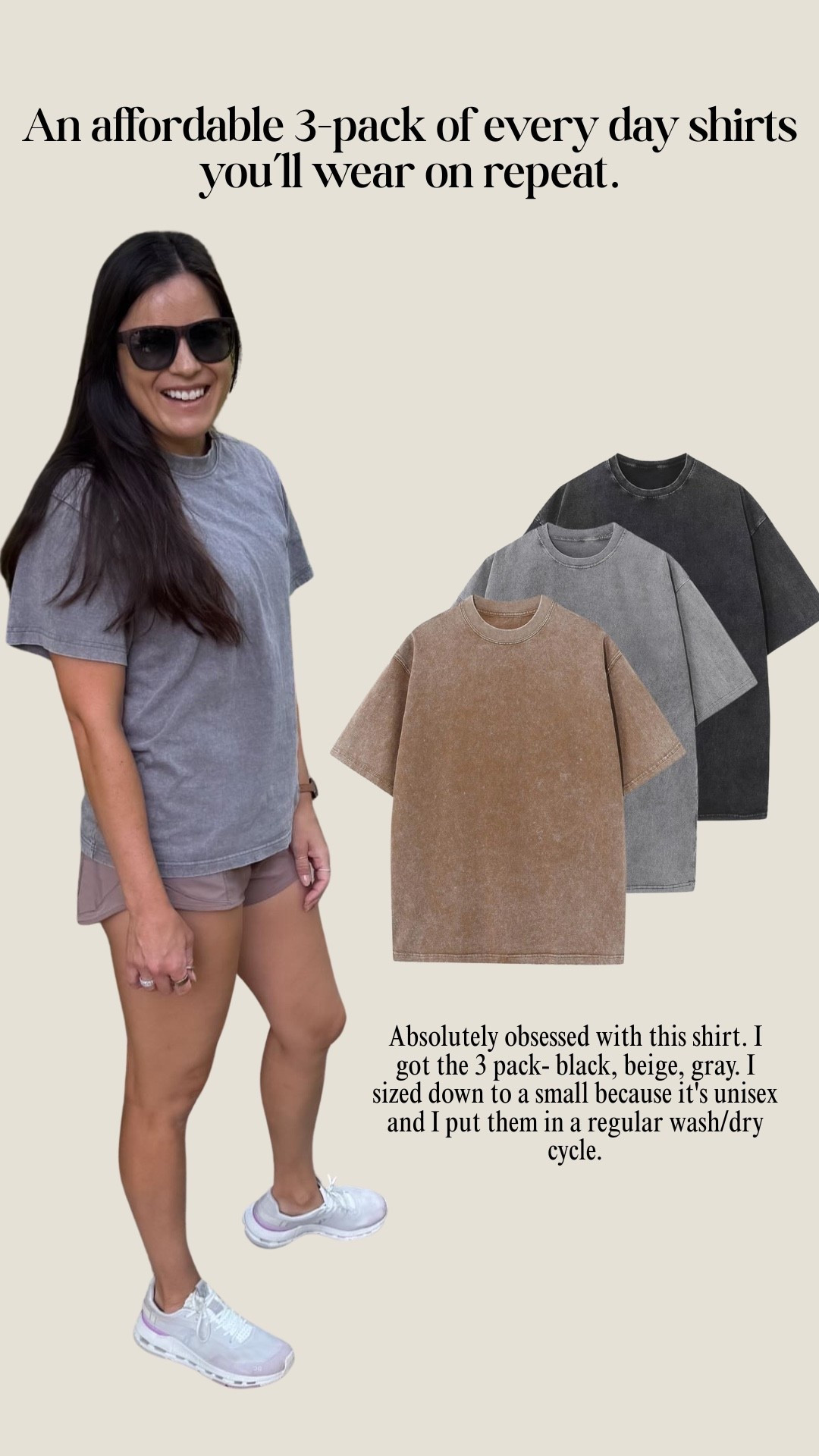 I have been consistently grabbing for these shirts. They are unisex, so I sized down one. 

#LTKShoeCrush #LTKActive