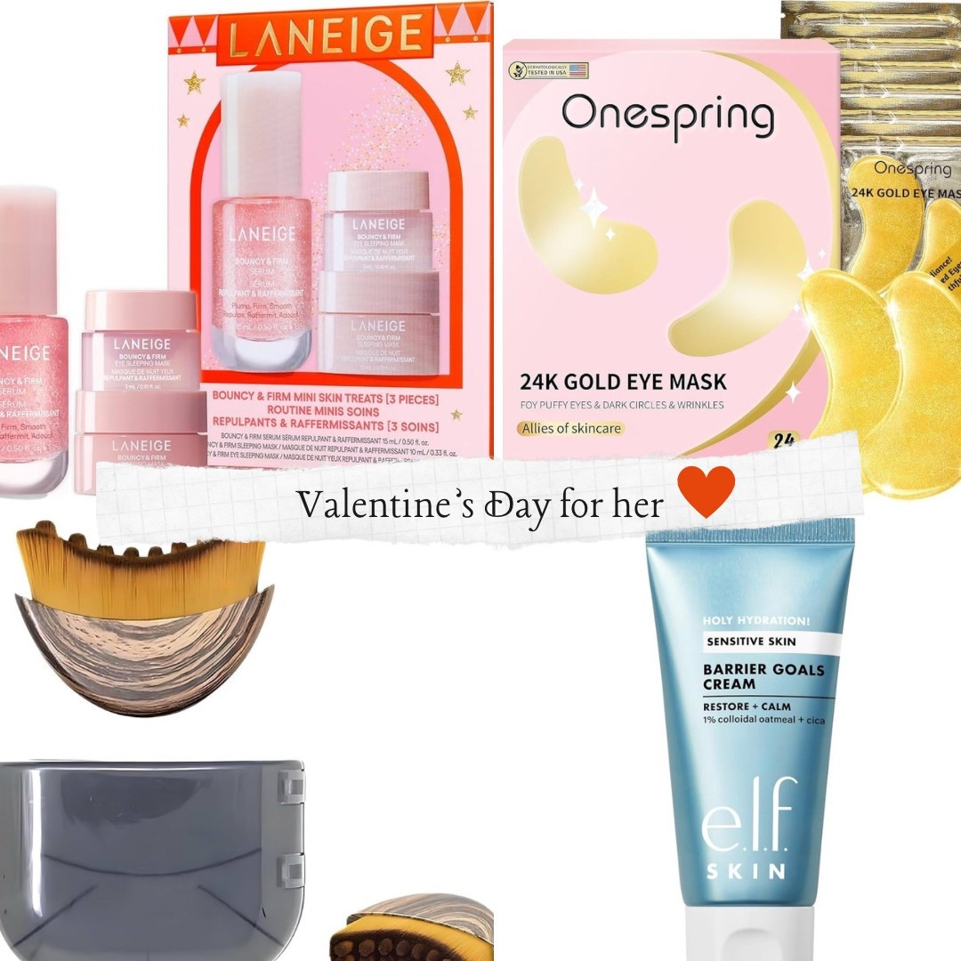 Dreamy Valentine’s Day self care set
#valenties #her #selfcare #love #elf #laneige

#LTKcanada #LTKdatenight #LTKgiftguide