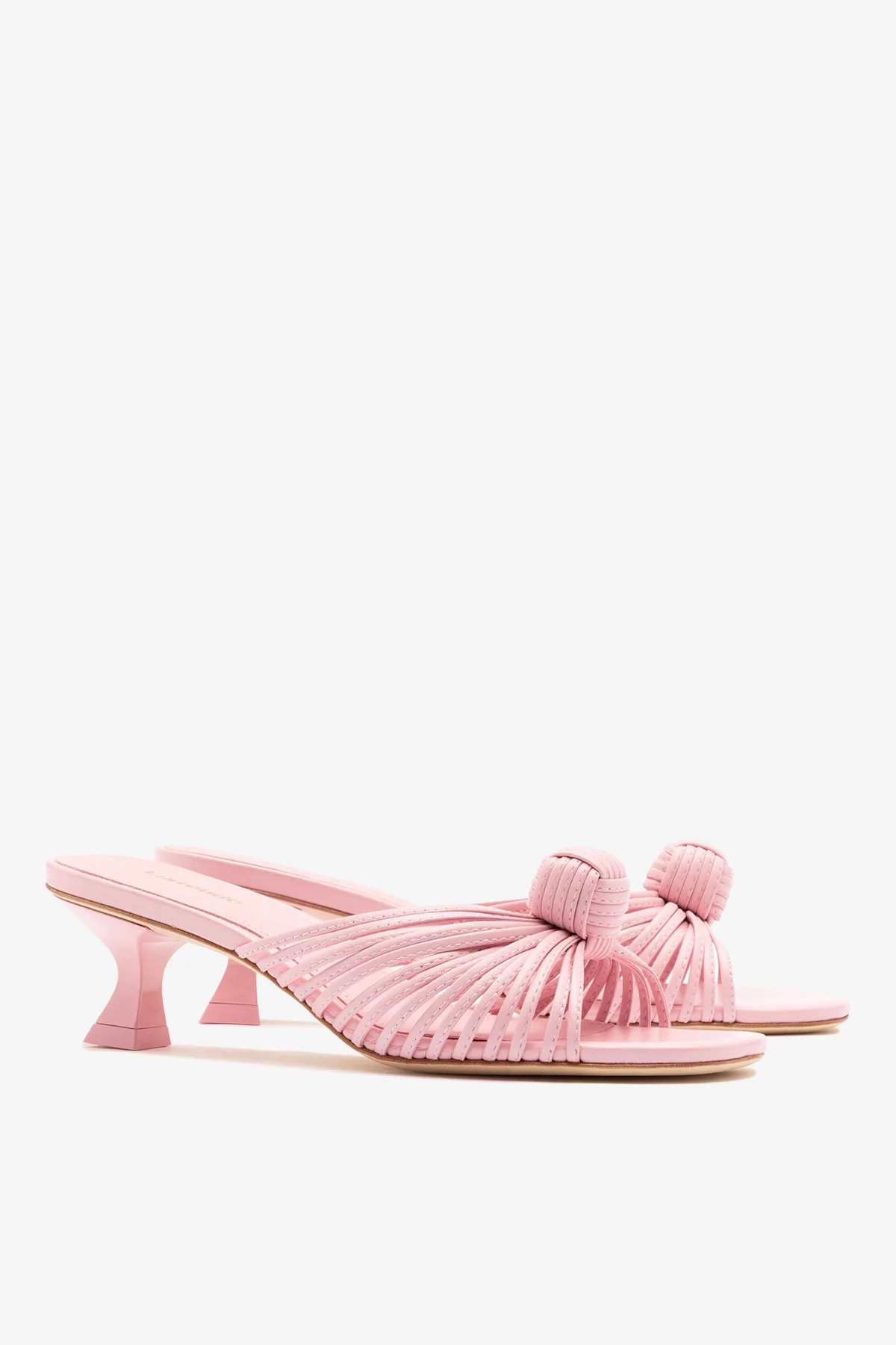 Valerie Mule Tulip Leather | Larroude