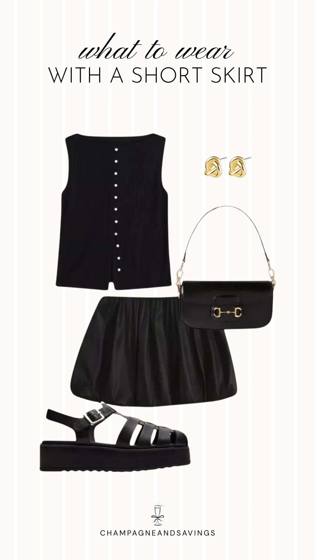 Short skirt outfit

#LTKootd