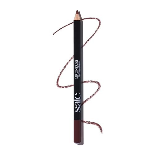Saie Lip Liner 101 - Lip Pencil Made with a Creamy, Soft Matte Formula for a Naturally Framed or Fully Filled Look - Supercharged with Shea Butter & Jojoba Oil - Tease (.05 oz) | Amazon (US)