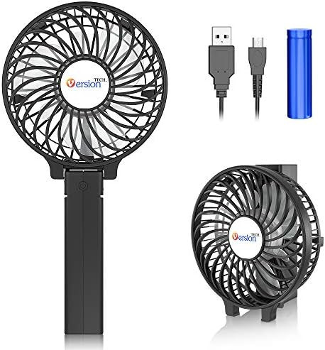 VersionTECH. Mini Handheld Fan, USB Desk Fan, Small Personal Portable Table Fan with USB Recharge... | Amazon (US)