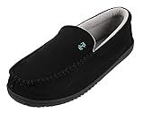 IZOD Men's Two-Tone Moccasin Slipper, Warm Soft Classic Slip-On, Men's Sizes 8 to 13 | Amazon (US)