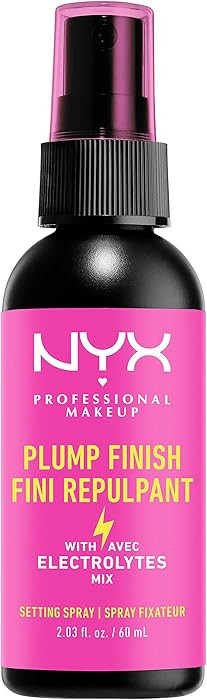 NYX PROFESSIONAL MAKEUP Makeup Setting Spray - Plump Finish, Long-Lasting Face Mist with Vitamins... | Amazon (US)